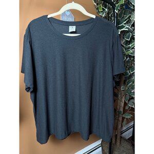 Athletics Works ButterCoar Charcoal  Crewneck T-Shirt 3XL Recycled Polyester